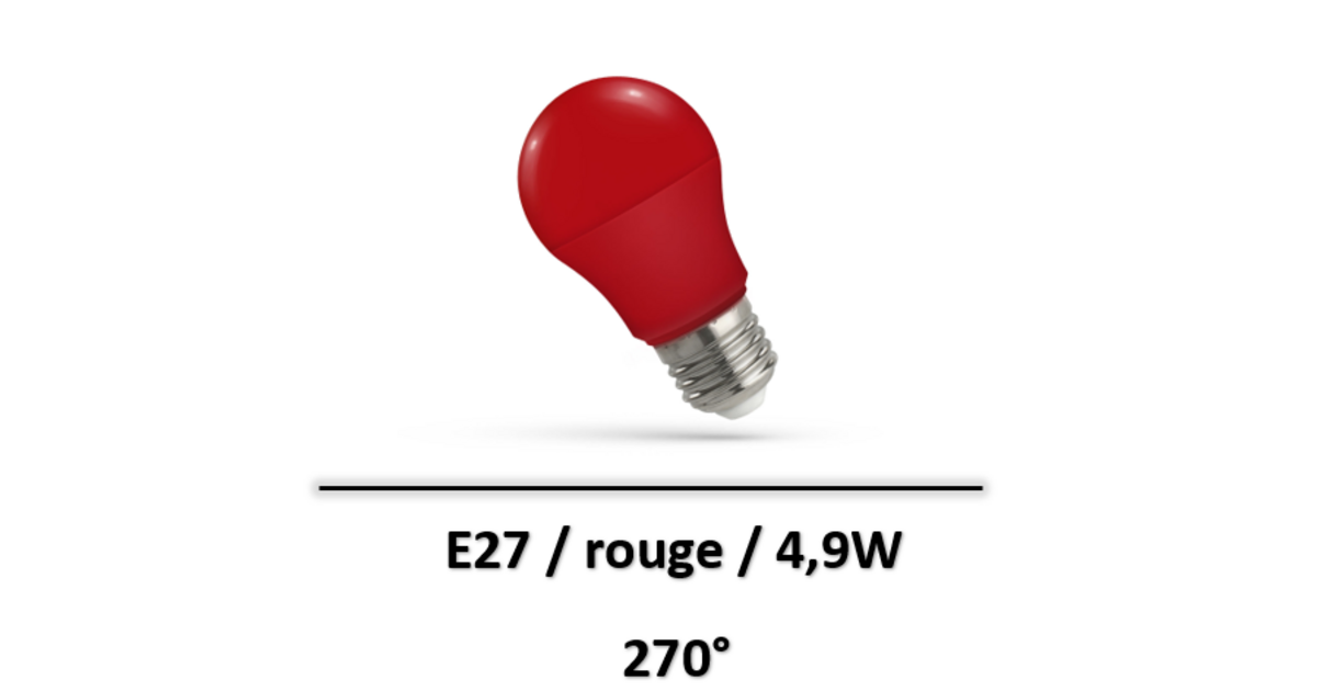 Lampe D'ambiance LED à Piles Incidence, Rouge, 19 Cm, Pour Intérieur